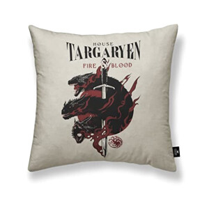 Housse de coussin Targaryen - Game of Thrones - multicolore coton 45x45 cm
