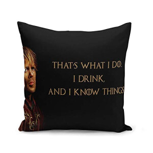 Housse de coussin Tyrion Lannister, Lannister - Game of Thrones - 40x40 cm