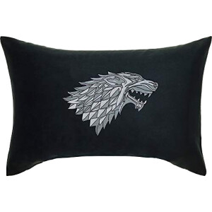 Housse de coussin Stark - Game of Thrones - noir 40x60 cm