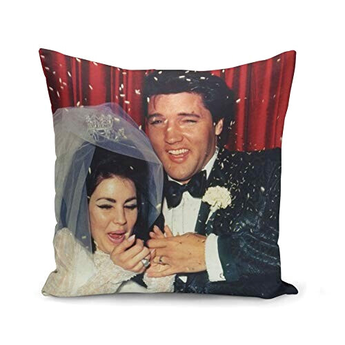 Housse de coussin Elvis Presley 40x40 cm