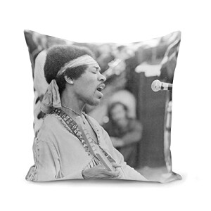 Housse de coussin Jimi Hendrix 40x40 cm