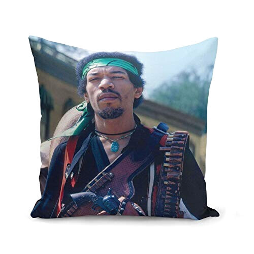 Housse de coussin Jimi Hendrix 40x40 cm