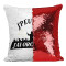 Housse de coussin Mozart rouge - miniature