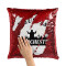 Housse de coussin Mozart rouge - miniature variant 1