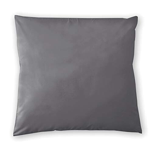 Housse de coussin Cendrillon anthracite 2 pièces 80x80 cm