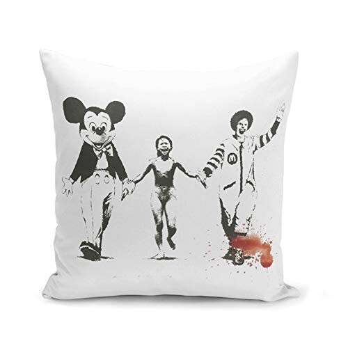 Housse de coussin Mickey 40x40 cm