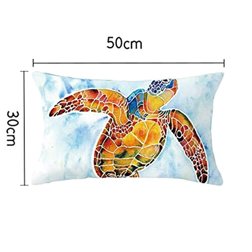 Housse de coussin Baleine style 30x50 cm variant 0 