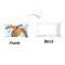 Housse de coussin Baleine set 30x50 cm - miniature variant 2