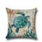 Housse de coussin Baleine coton 45x45 cm - miniature