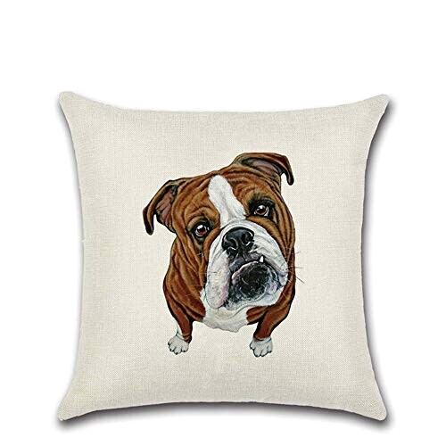 Housse de coussin Chien coton 4 pièces 45x45 cm variant 0 