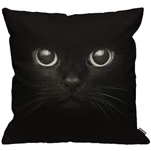 Housse de coussin Chat multi 45x45 cm