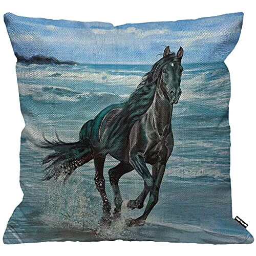 Housse de coussin Cheval image 45x45 cm variant 5 