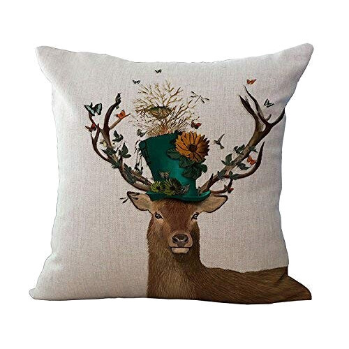 Housse de coussin Cerf 4 pièces 45x45 cm variant 0 