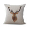 Housse de coussin Cerf 4 pièces 45x45 cm - miniature variant 2