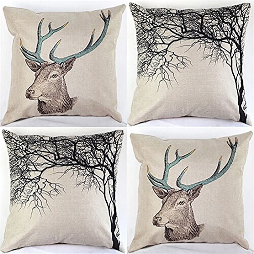 Housse de coussin Cerf deer variant 2 