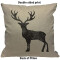 Housse de coussin Cerf multi 45x45 cm - miniature variant 1