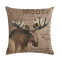 Housse de coussin Cerf 4 pièces 45x45 cm - miniature variant 4