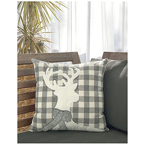 Housse de coussin Cerf gris 40x40 cm variant 0 