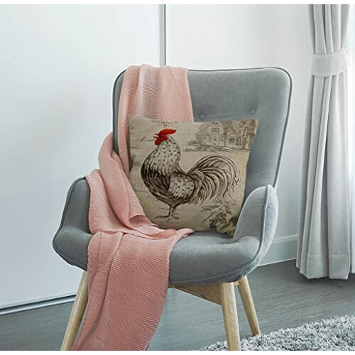 Housse de coussin Coq multi 45x45 cm variant 2 