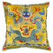 Housse de coussin Dragon jaune 40x40 cm - miniature