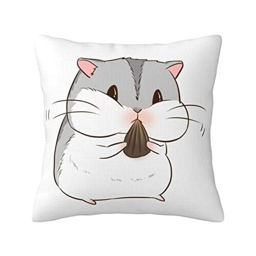 Housse de coussin Hamster