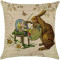 Housse de coussin Lapin ryt 45x45 cm - miniature