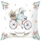 Housse de coussin Lapin image 45x45 cm - miniature