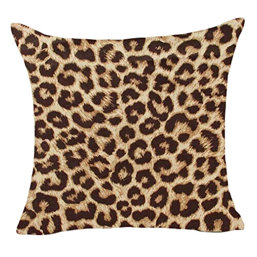 Housse de coussin Léopard style 45x45 cm