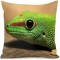 Housse de coussin Lézard image 45x45 cm - miniature