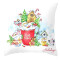 Housse de coussin Oiseau style 40x40 cm - miniature