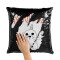 Housse de coussin Phoque noir - miniature variant 1