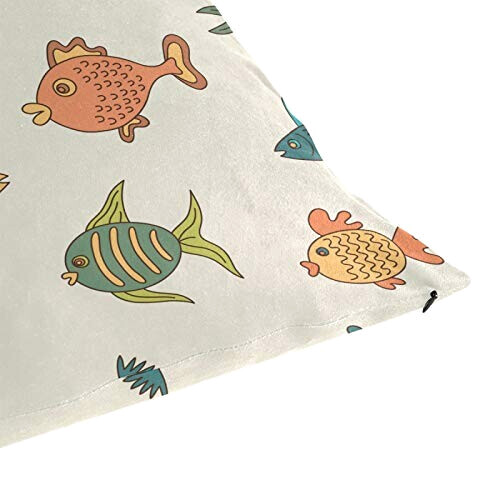 Housse de coussin Poisson 50.8x50.8 cm variant 5 