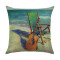 Housse de coussin Poisson coton 45x45 cm - miniature