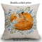 Housse de coussin Renard multi 45x45 cm - miniature variant 1