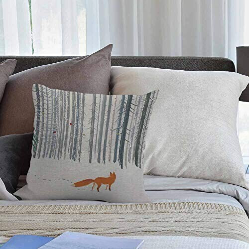 Housse de coussin Renard multi 45x45 cm variant 1 