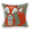 Housse de coussin Renard 45x45 cm - miniature