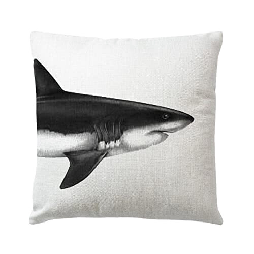 Housse de coussin Requin #a 45x45 cm