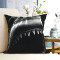 Housse de coussin Requin noir 40.6x40.6 cm - miniature variant 5