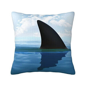 Housse de coussin Requin sneaking