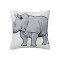 Housse de coussin Rhinocéros noir - miniature variant 8