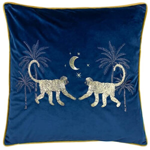 Housse de coussin Singe navy 50x50 cm