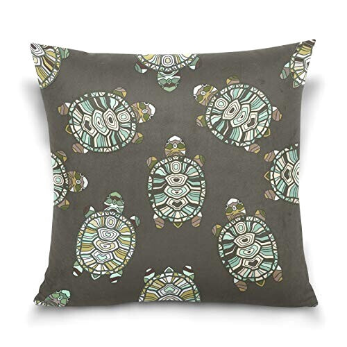 Housse de coussin Tortue 50.8x50.8 cm