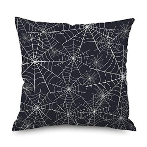 Housse de coussin Araignée web 45x45 cm