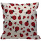 Housse de coussin Coccinelle image 45x45 cm - miniature