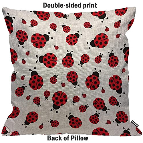 Housse de coussin Coccinelle image 45x45 cm variant 0 