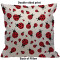 Housse de coussin Coccinelle image 45x45 cm - miniature variant 1