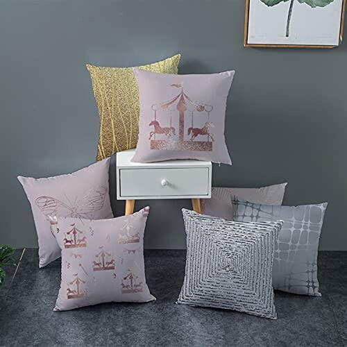 Housse de coussin Papillon set 40x40 cm variant 1 