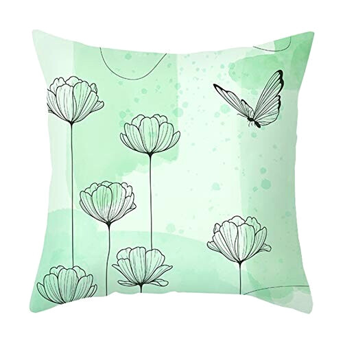 Housse de coussin Papillon style 40x40 cm