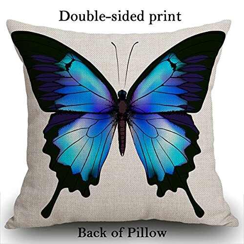 Housse de coussin Papillon multi coton 45x45 cm variant 0 