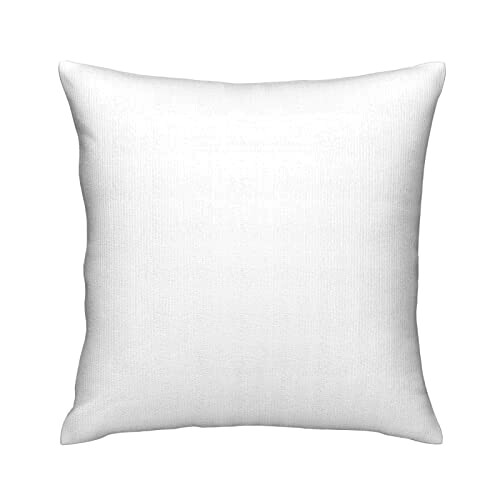 Housse de coussin Scarabée blanc coton 45.7x45.7 cm variant 3 